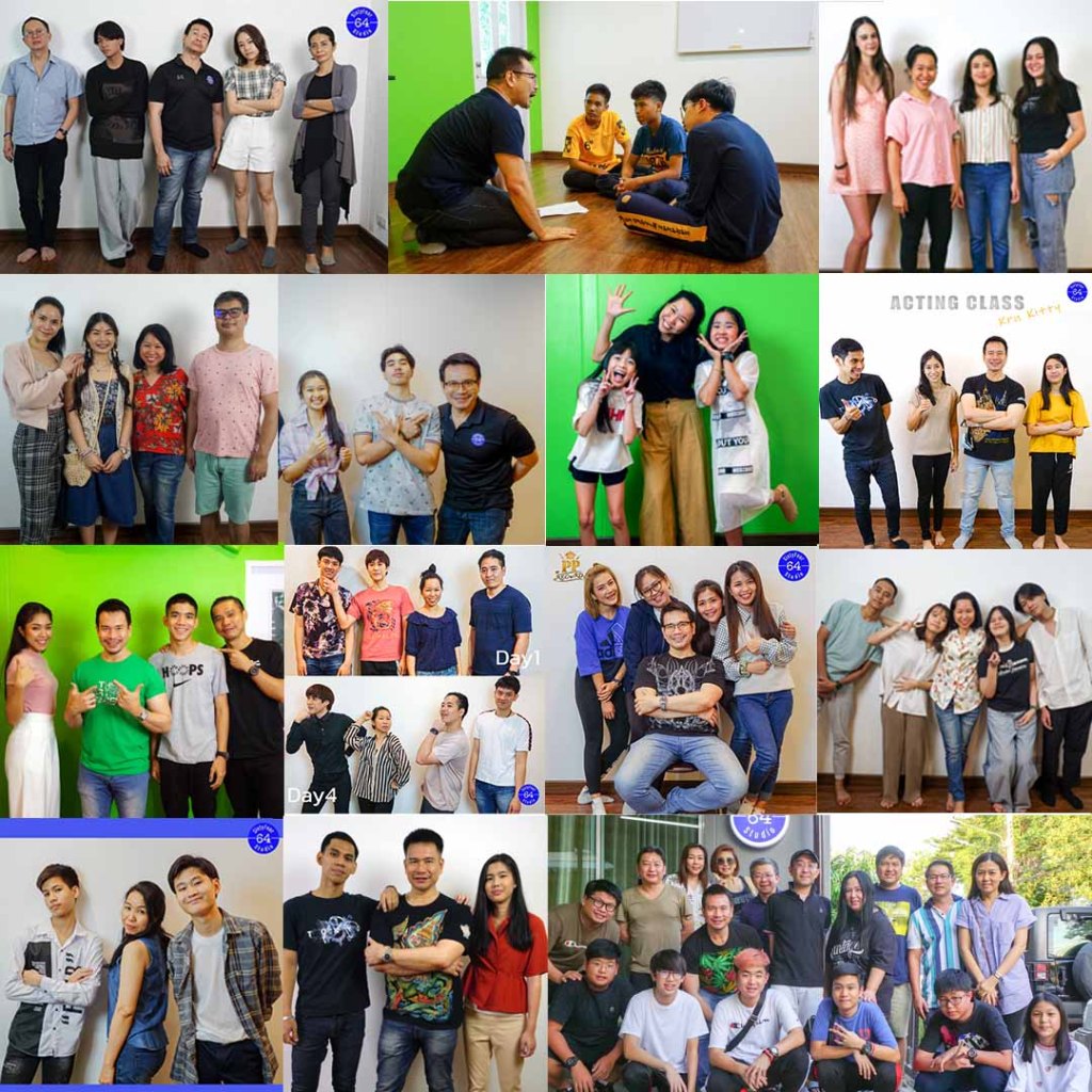 บรรยากาสคลาสเรียนการแสดงและเรียนร้องเพลงที่ 64 sixtyFour Studio ฝึกทักษะการใช้เสียงและการแสดงเพื่อก้าวสู่เส้นทางบันเทิง